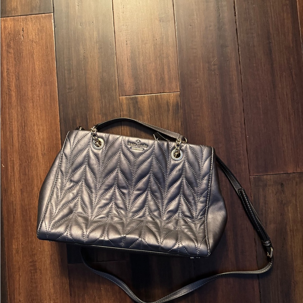 kate spade Elegant Black Quilted Handbag